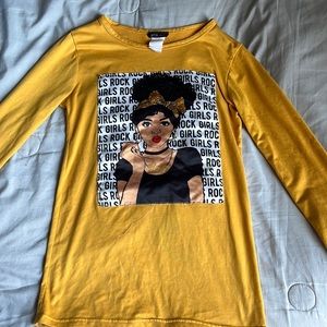 Cute one side summer tea shirt